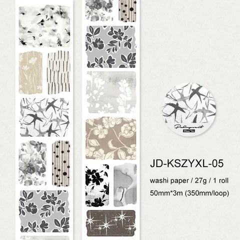 Jianwu винтажная лента для коллажа