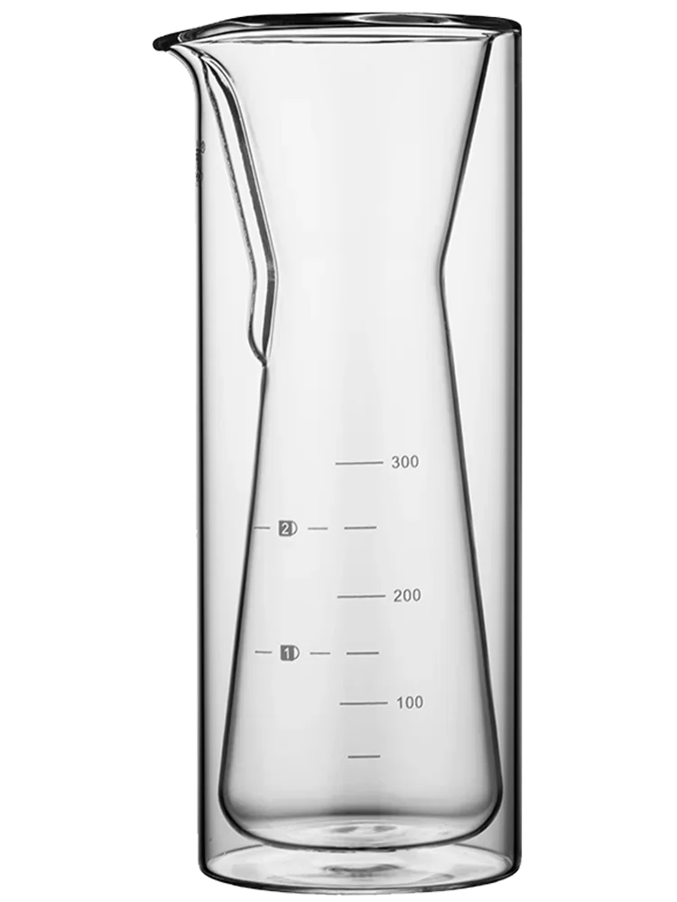 Фильтровальная бумага для ручной стирки 70 градусов Двухслойное стекло кофейник