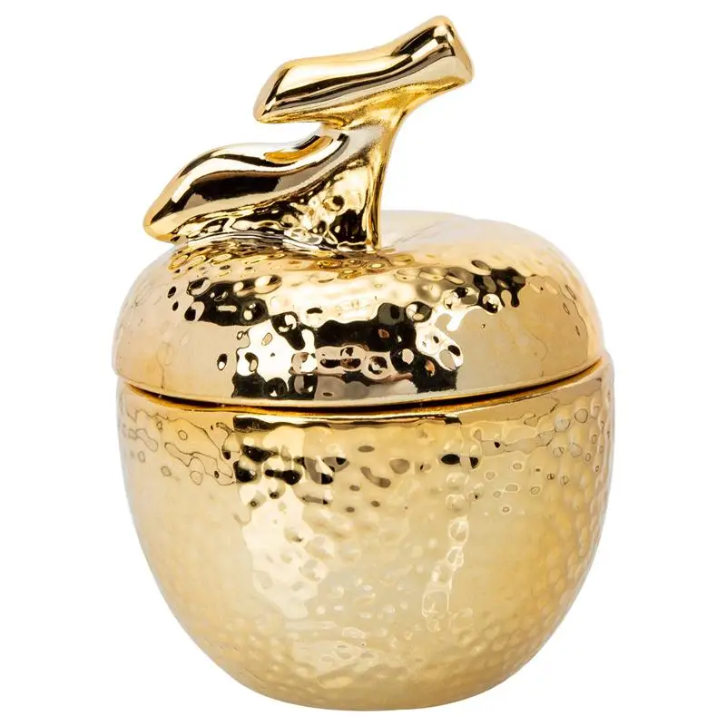 

Банка, коробка, контейнер, держатель для хранения сахара, безделушка, керамическая чаша, органайзер, крышка, фрукты с кофейным декоративным ...