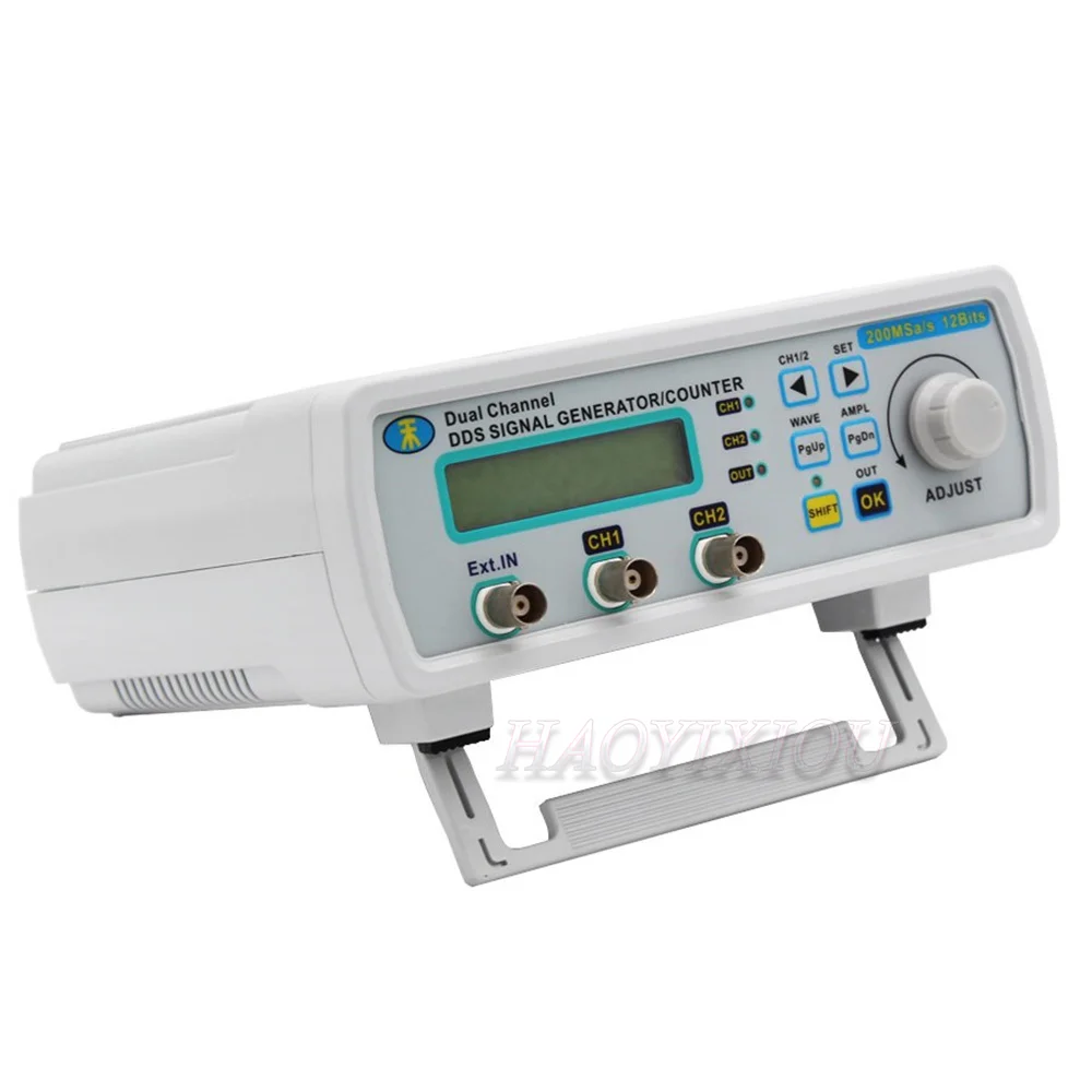 MHS-5200A цифровой DDS двухканальный генератор источника сигналов произвольный