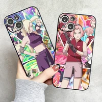naruto anime phone case for funda iphone 11 12 13 pro max mini x xr xs se 2020 6 7 8 plus back carcasa celular silicone cover