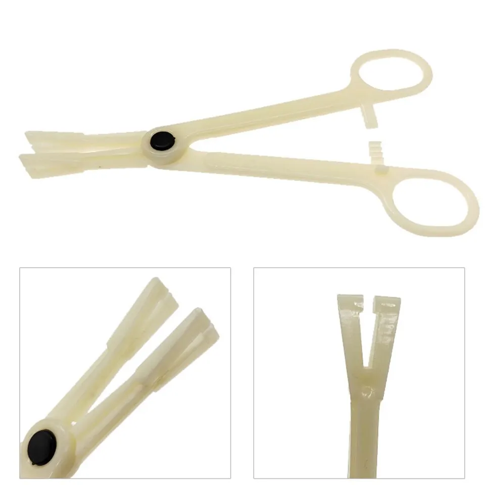 3 Шт. Профессиональные Одноразовые Щипцы Для Пирсинга Пластиковый Зажим Ушей Губ