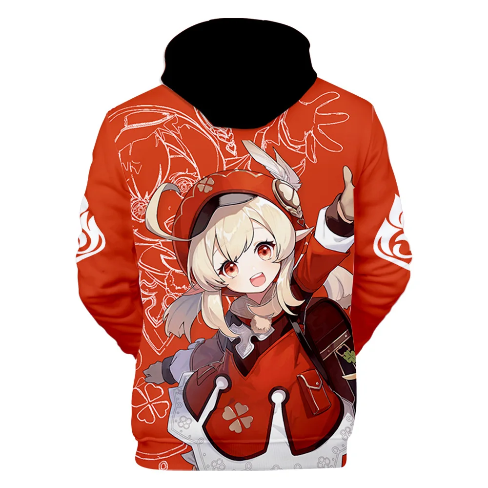 

Толстовки Harajuku Genshin Impact с 3D принтом, толстовки для мужчин и женщин, удобная толстовка, модные повседневные пуловеры для взрослых и детей