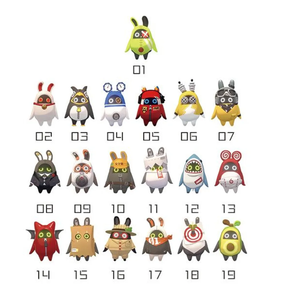 Zenless Zone Zero The Bangboo кулон аниме цепочка акриловые брелки металлический держатель