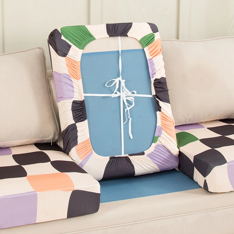 Чехол для дивана эластичный на 1/2/3/4 места с принтом |