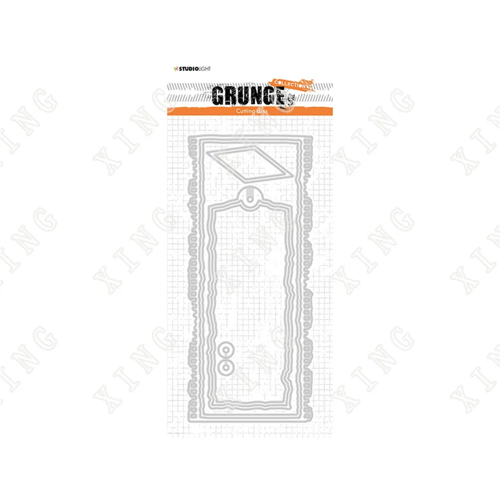 

2022 Card Shapes Film Metal Cutting Dies Diy Craft Paper Scrapbooking Greeting Card Diary Album Decoration Embossing Template