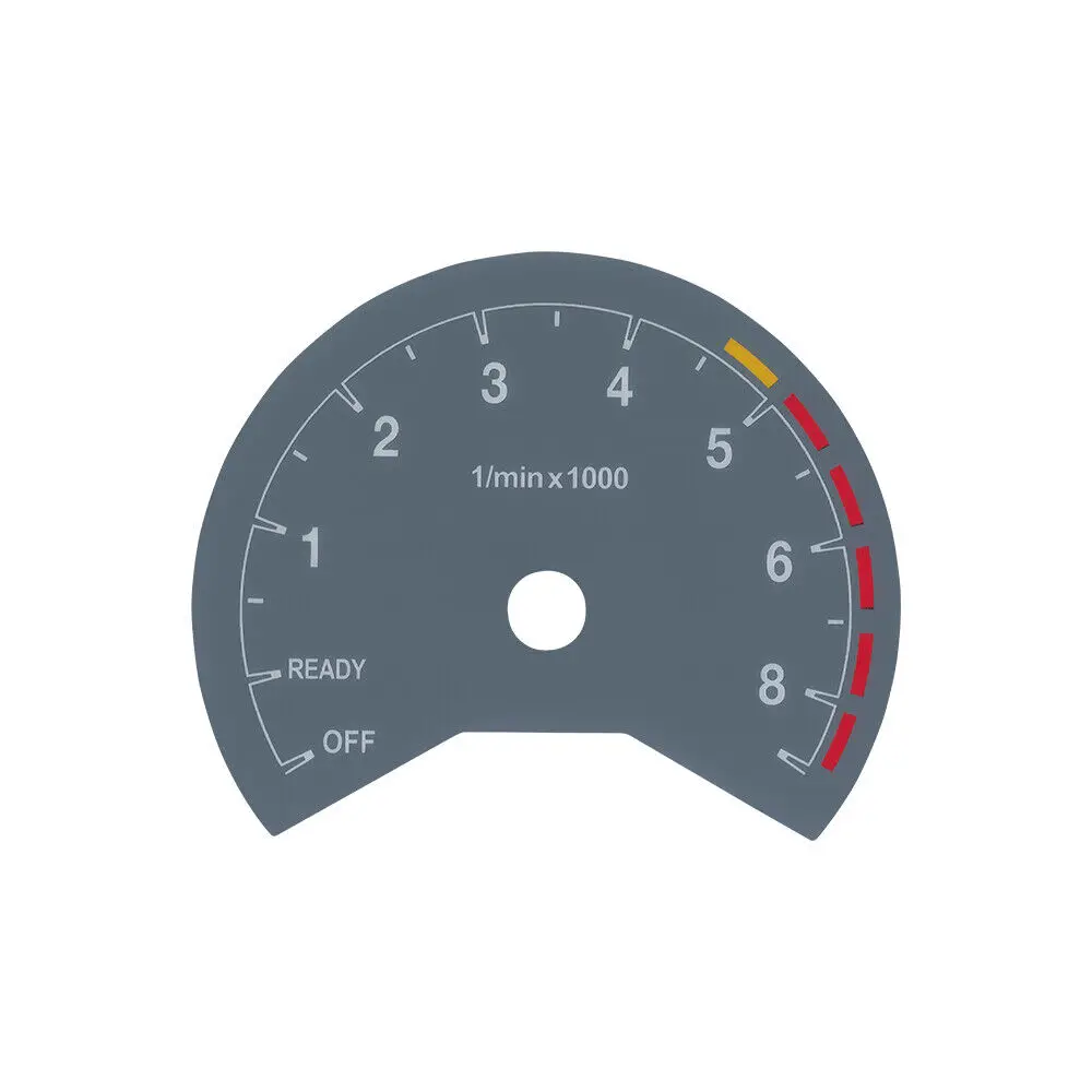 Серая накладка манометра для BMW F30 F31 F34 F32 F33 F36 Инструментальная панель 3M 330KM/H