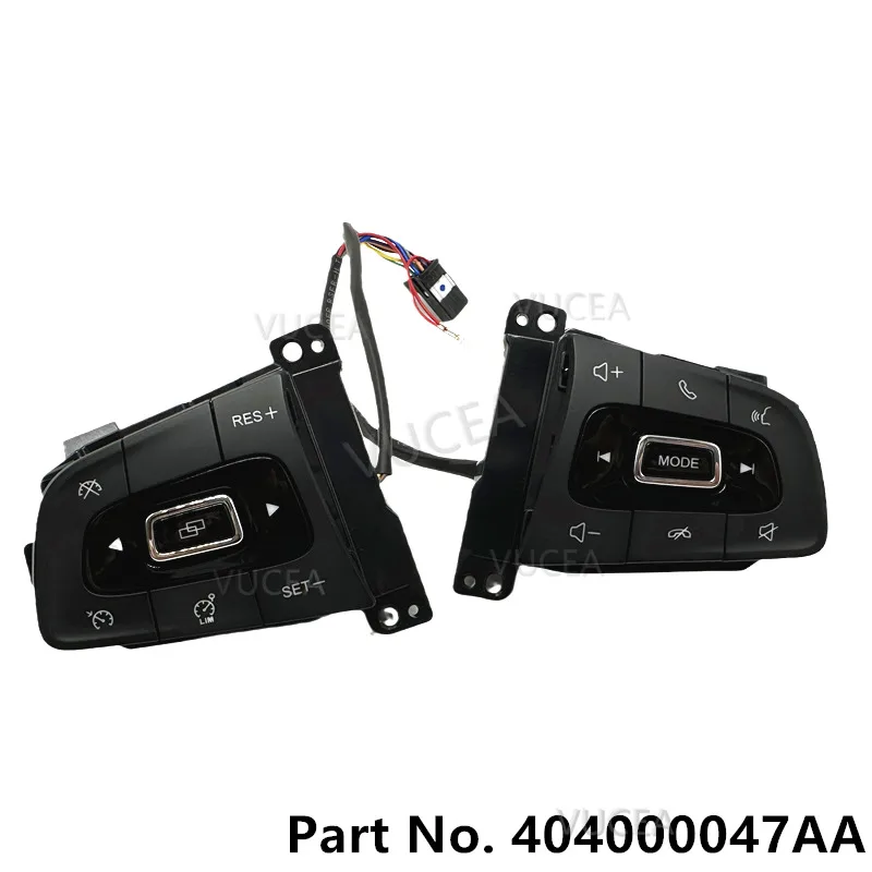 

Кнопка рулевого колеса для MVM Chery Tiggo 4 5X 8 Pro T19 T1A J68, многофункциональный переключатель с постоянной скоростью, круиз-кнопка, 404000047AA