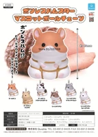 gashapon capsule gacha cashapon model toys keychain qualia hamster figurine pendant