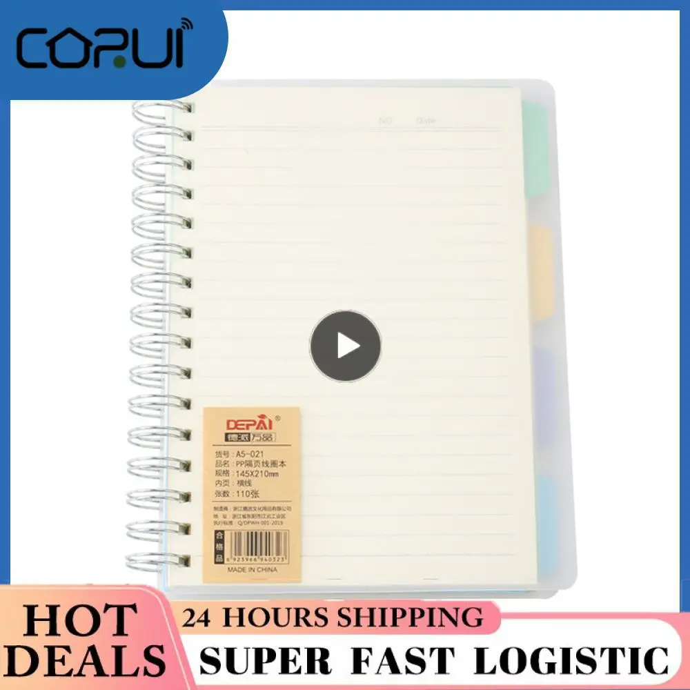 

Graffiti Notebook Horizontal Lines Color Separator Spiral Book Painting Diary Drawing Blank Pages Spiral Sketchbook