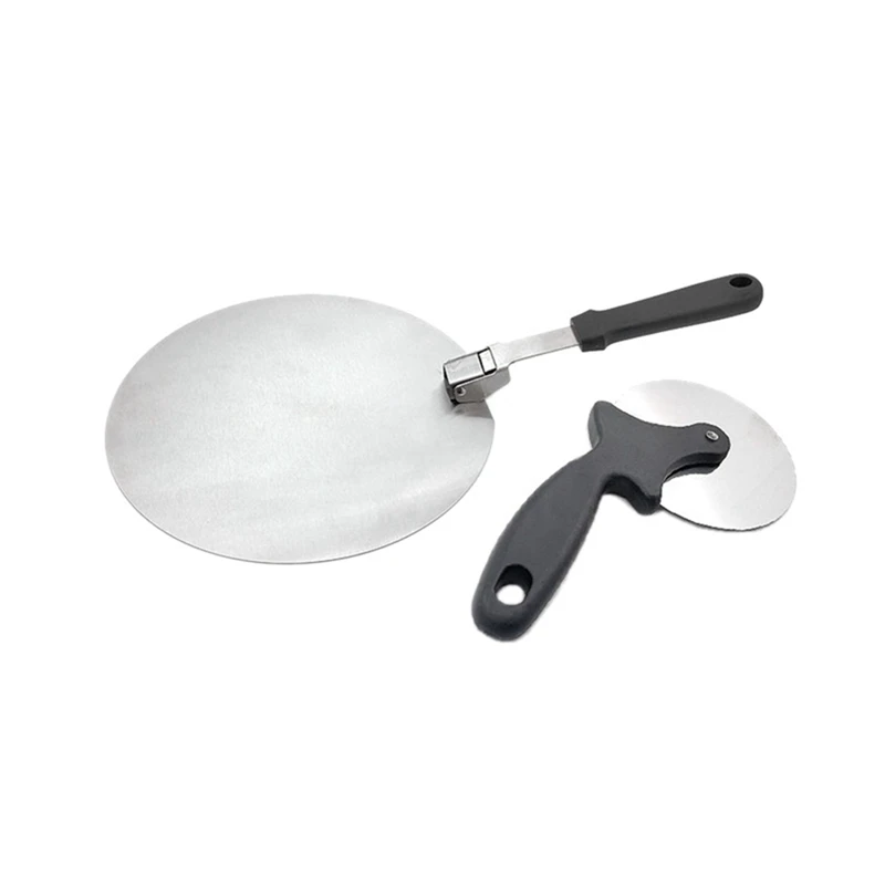 

Лопата для пиццы, Транспортировочная лопата из Нержавеющей Стали Для Выпечки Пиццы, 12 дюймов, складная ручка
