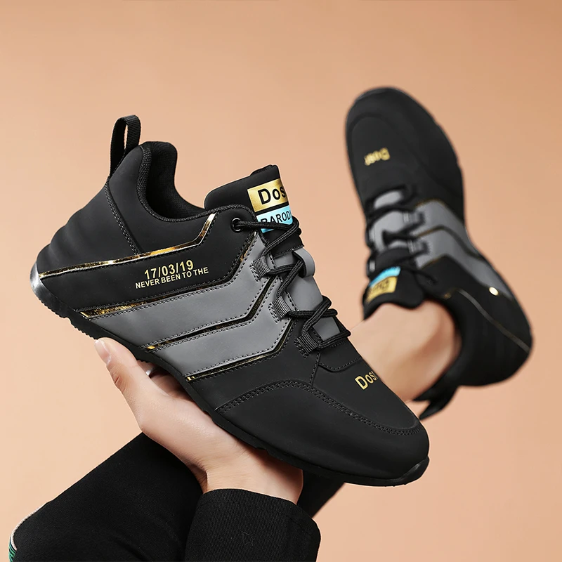 G2-A777 FASHION GOLF SHOES MEN GENUINE LEATHER SNEAKERS SHOES COMFORTABLE OUTDOOR WALKING 39-44 WALKING BIG FOOTWEARS