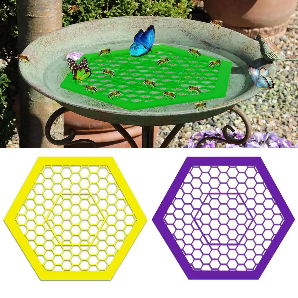 Пчелиный остров цветной поднос для пчел плавающий жидкости влагопоилка Бабочка