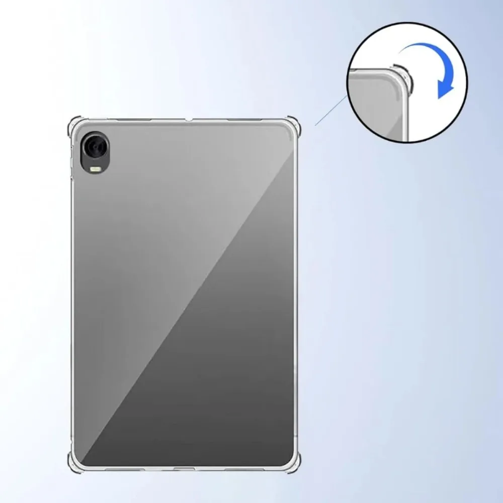 Фото Чехол Funda для Alldocube iPlay 60 Mini Turbo/Pro, чехол 8,4 дюйма, прозрачная задняя крышка из ТПУ для планшетного ПК с 4 противоударными подушками безопасности №5