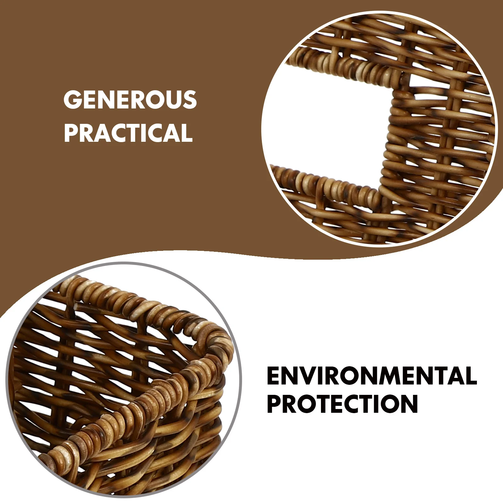 

Box Tissue Holder Napkin Cover Rattan Wicker Paper Woven Home Storage Dispenser Basket Square Facial Seagrass Desktop