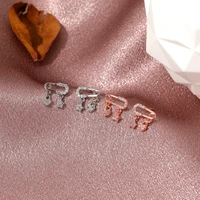creative crystal earrings pin petite heart star pendant stud earrings for women earing jewelry jewelry earings earring cf94