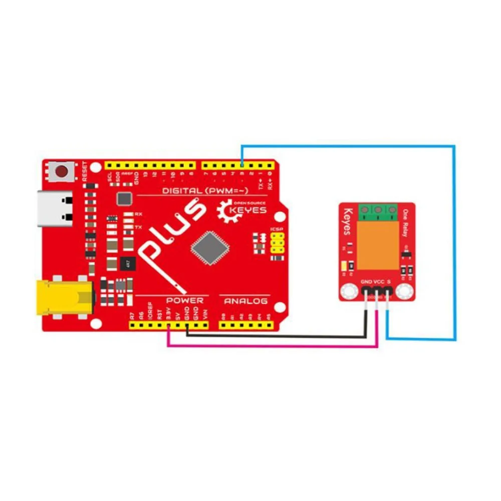 Односторонний релейный модуль 3 В 50-120 мА 1 канал плата преобразования триггерного