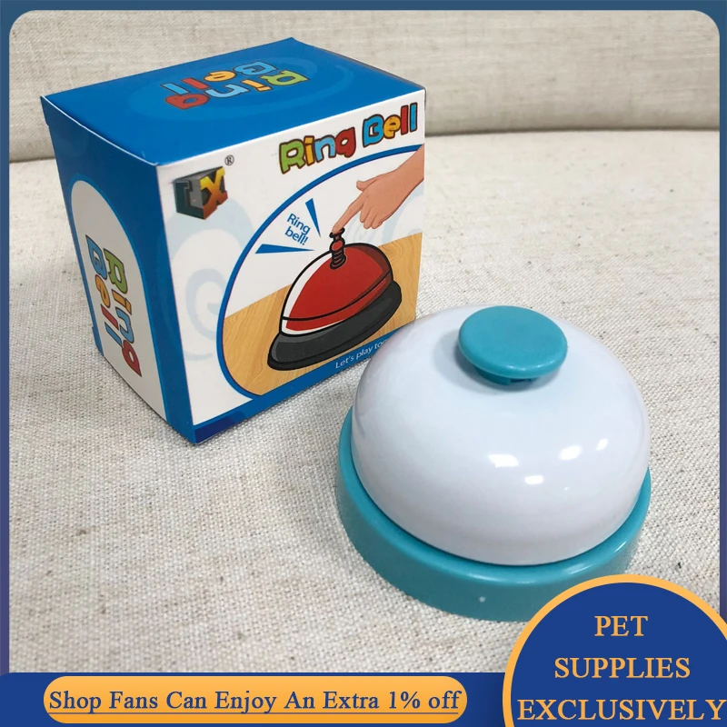 Интерактивная игрушка-колокольчик для домашних животных дрессировка собак