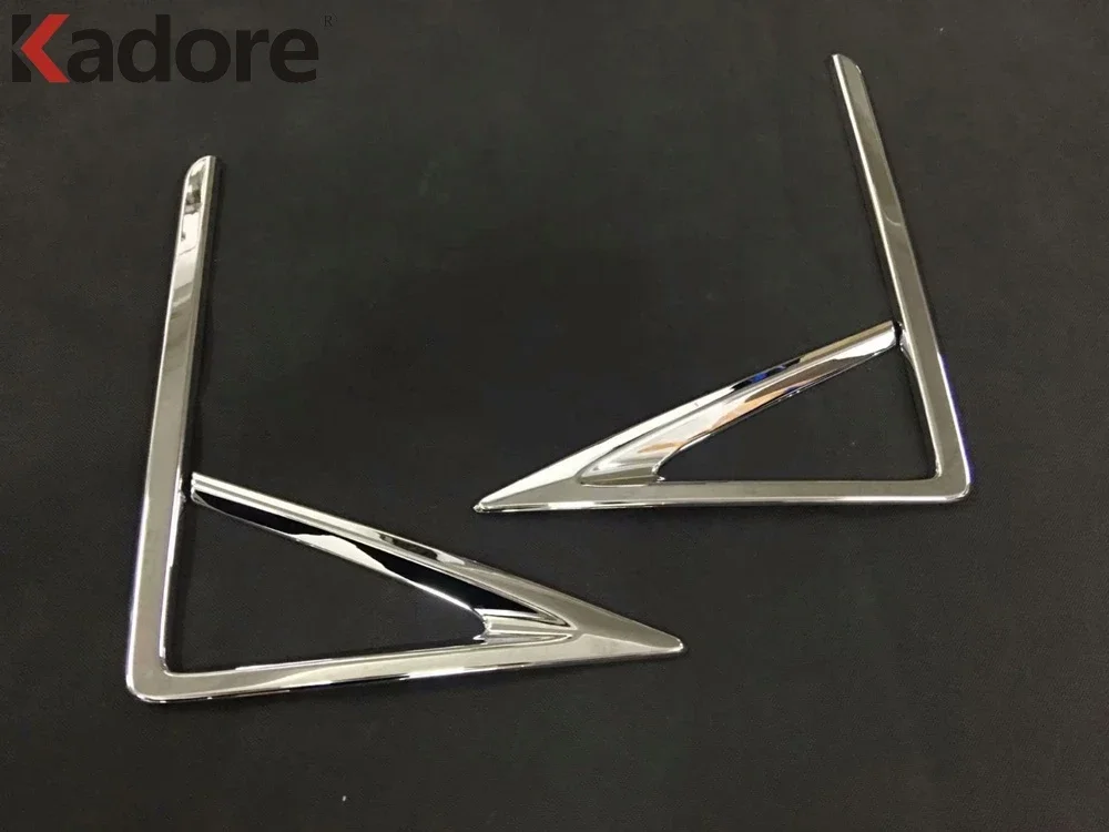 Передняя противотуманная фонарь обшивка для Toyota AI Voxy R80 2017 2018 хромированная