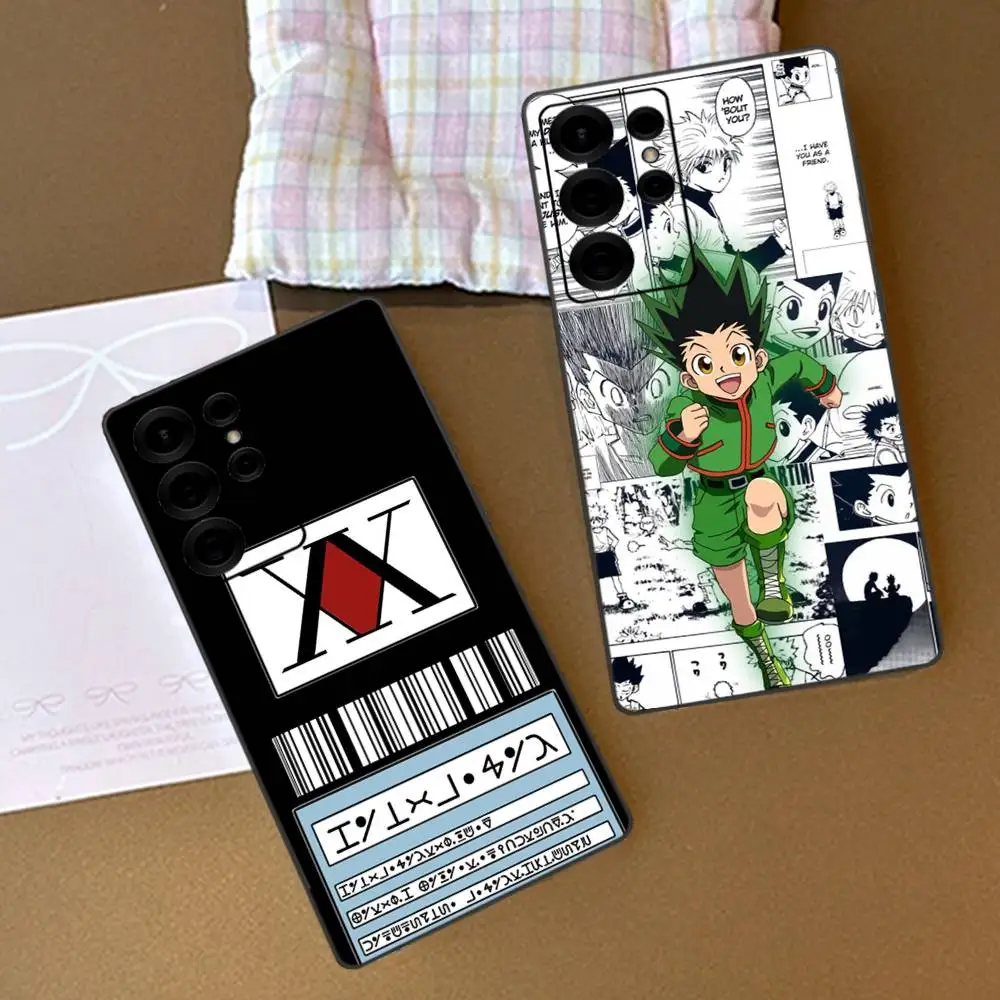 Фото Чехол для телефона Hunter X Hunter с аниме для Samsung S 24 Fe 25 Ultra Plus 20 Lite 21 30 22 23 24 22 Ultra 5G Fundas №2