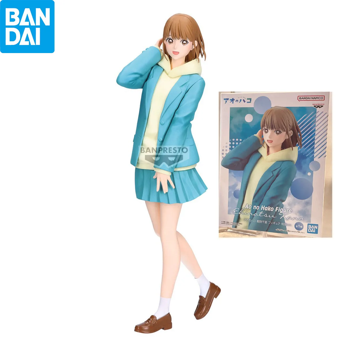 100% оригинал в наличии Bandai Spirits BANPRESTO Ao No Hako Kano Chinatsu Seifuku Ver. Коллекция аниме-фигурок