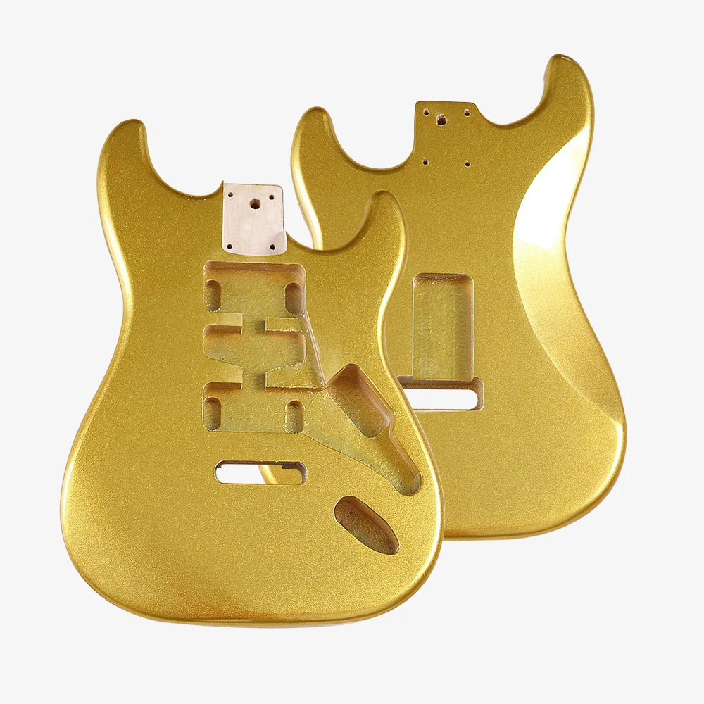 Материал тополя корпуса гитары ST Светлейший золотой цвет для комплекта замены