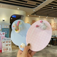 cushion silicone cherry blossom cute bear insulated non slip coffee coasters cup holder table mat kitchen accessories placemat