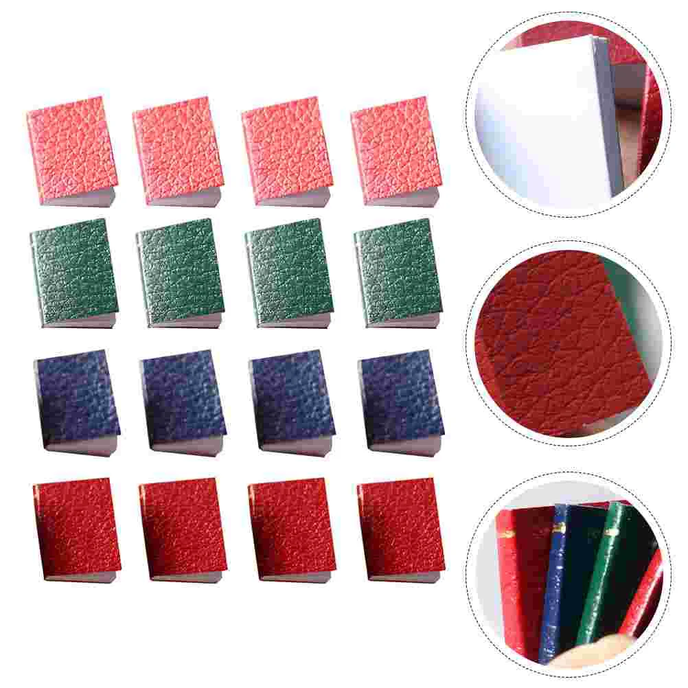 

16Pcs Mini Books Mini House Books Decorations Home Ornaments Photo Props