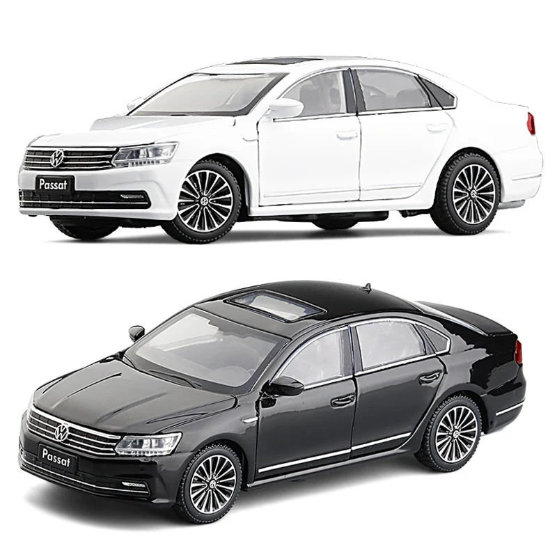 

1:32 Scale Volkswagen PASSAT Alloy Car Model Diecast Metal Toy Vehicles Car Model Sound Light Collection Kids Gift V104