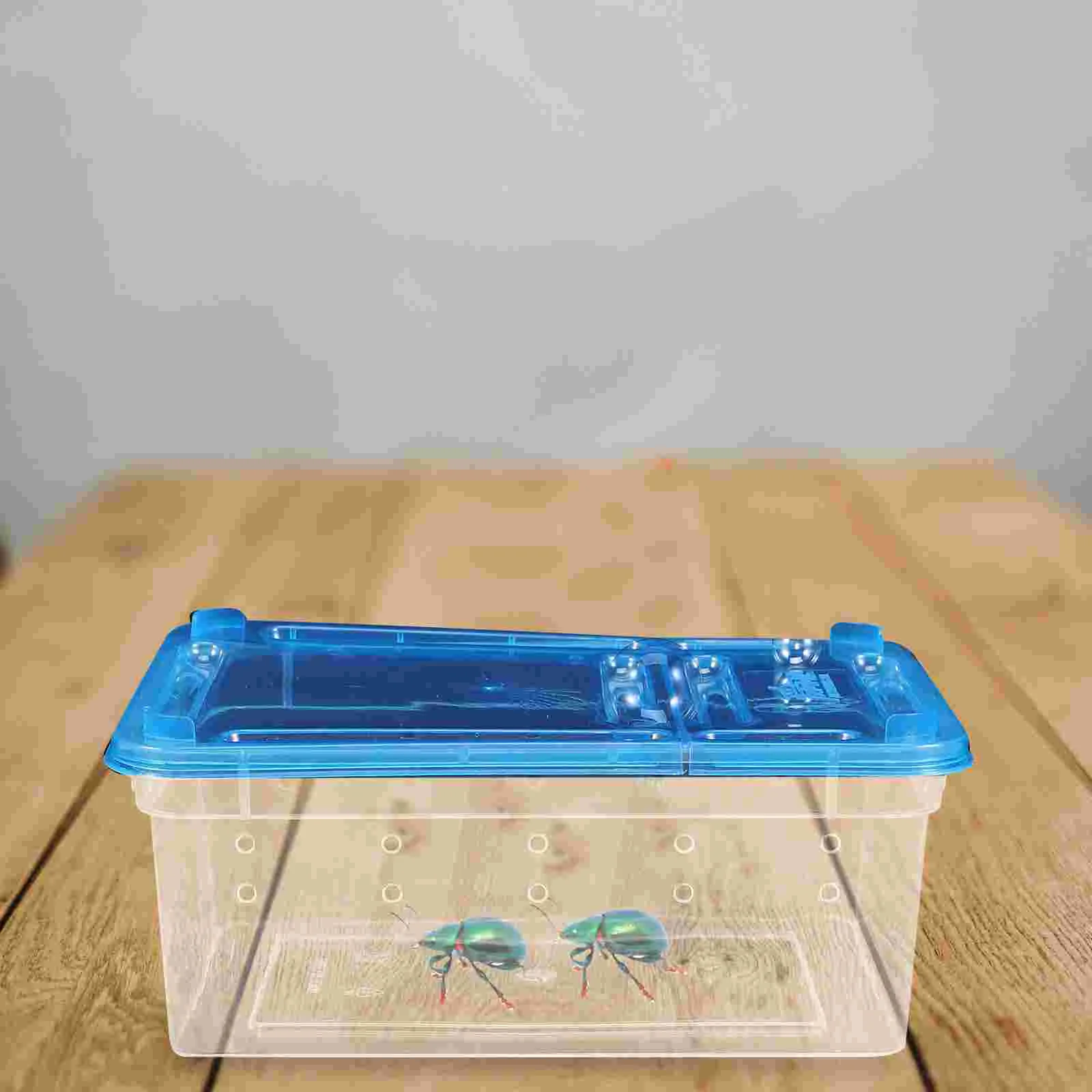 2 шт. террариум для рептилий коробка кормления портативная клетка-контейнер