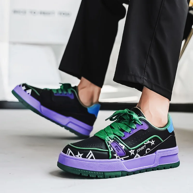 Мужские зимние кроссовки 2024 модная черная удобная дизайнерская обувь мужские