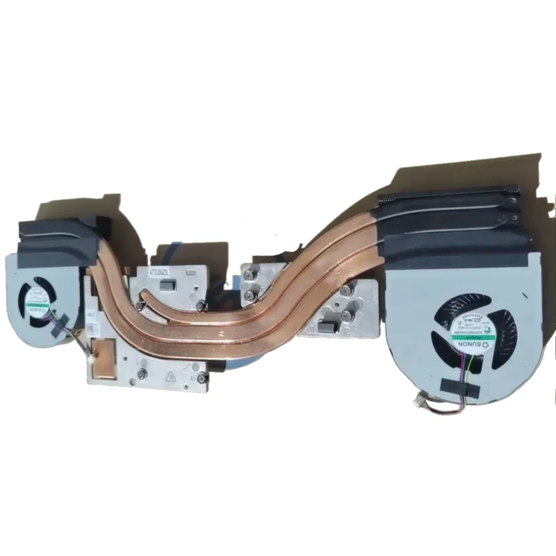 Оригинальные детали для ноутбука, центральный процессор, радиатор для DELL Precision 7710 M7710, радиатор 0x2 шт.