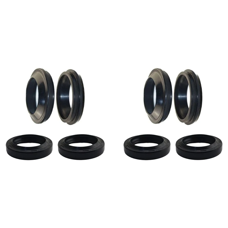 

2Set Motorcycle Front Fork Dust Seal And Oil Seal For Yamaha FZS600 FAZER YZF-R1 XT600 XT600E XT FZS 600