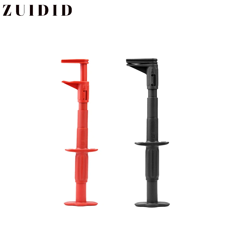 

2 Pieces Multifunctional Quick Insulation Test Hook And Clamp Test Clip Spring Hook For Large Diameter Cable 4Mm Banana Plug