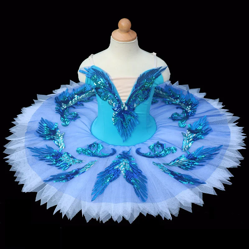 

2022 New Girls Ballet Tutu Dress Gymnastics Leotard Diamond Pink Princess Ballerina Birthday Party Dance Costume Child Kids