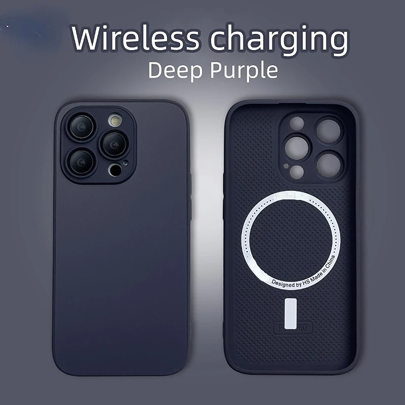 

AG Luxury Colorful Matte Glass Back Cover Magnetic funda phone cases protector 13 12 11 Pro Max Armor Cover For Iphone 14 Plus