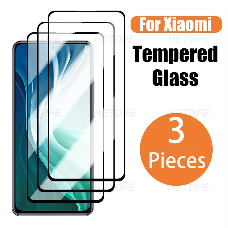 3 шт. Защитное стекло для Xiaomi Mi 9 10 11 10T A3 Lite закаленное 11T 11X Pro 11i Mix 2 2S |