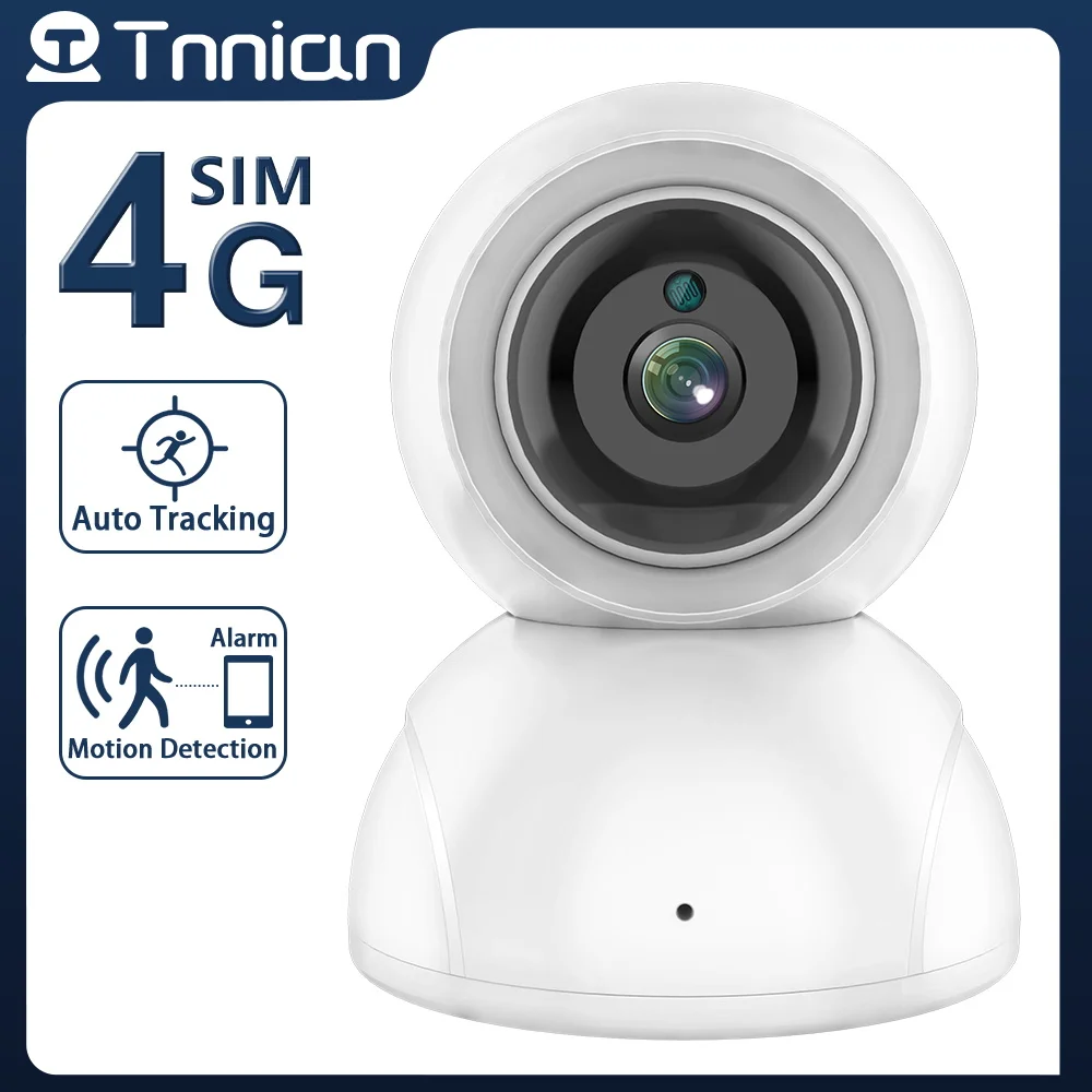 

Монитор с двухсторонним отслеживанием, автоматическая домашняя камера с голосовым обнаружением и зрением движения Tnnian, ночная камера безопасности для малышей