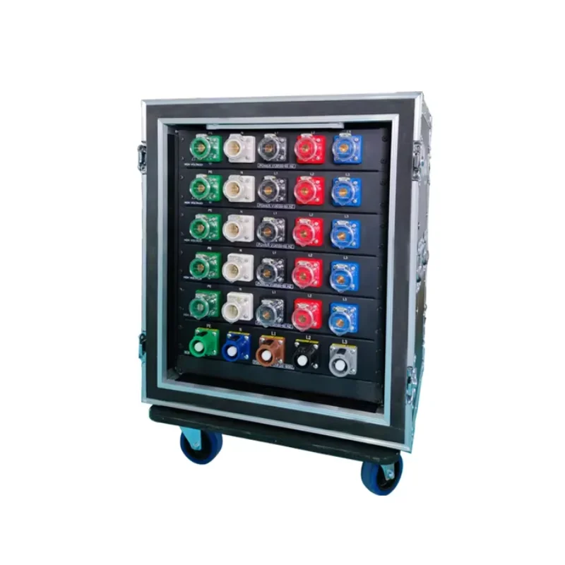 Трехфазный распределительный блок Camlock с входным напряжением 400 А