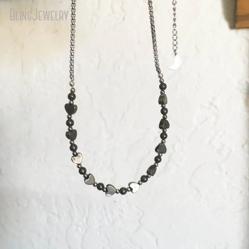 10 шт. готические эмо грубые натуральные сердца