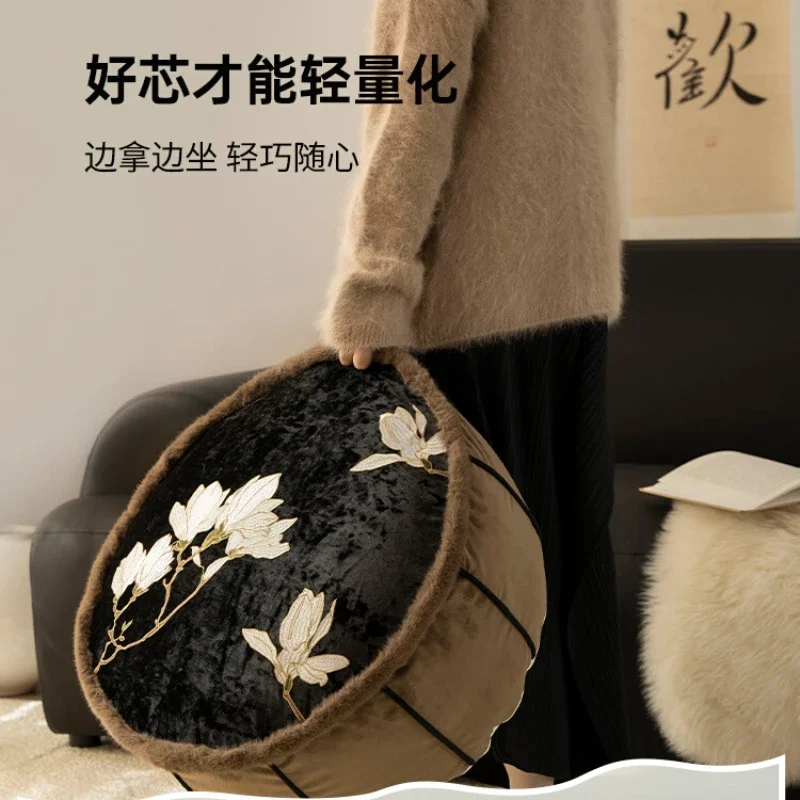 Сидячие на гостиной татами-коврики китайские подушки эркеры балконы полы для