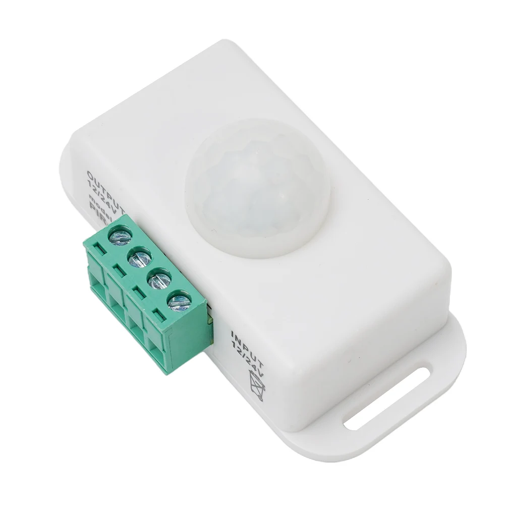 

Electrical Supplies Sensor Switch Body Infrared Light Strip Motion Sensor PIR LED Plastic+metal Adjustable Delay Time