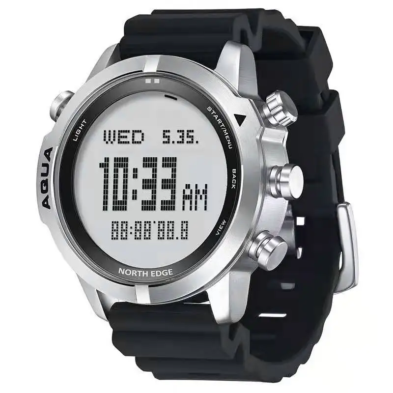 

Stainless Steel 100m Waterproof Diving Fitness Climbing Sports Digital Watch