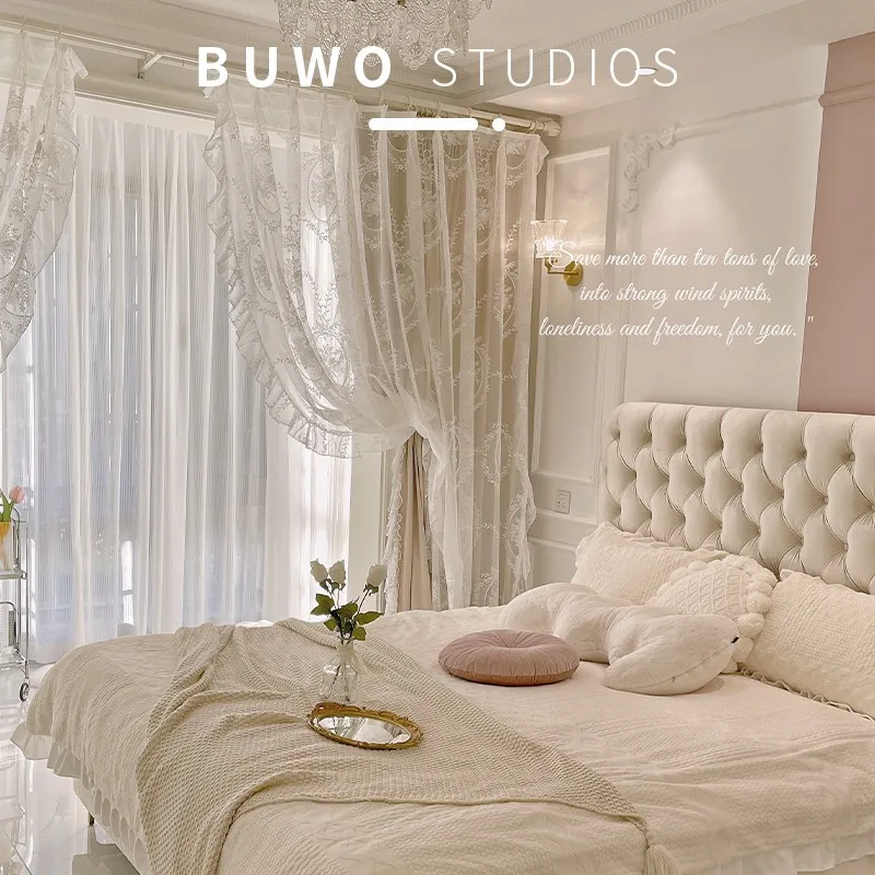 Австралийские минималистичные шерстяные флисовые шторы для гостиной спальни