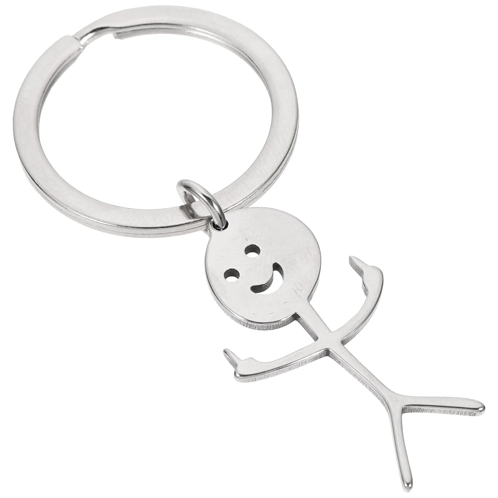 

Middle Finger Keychain Holder Unique Keyring Backpack Accessories Keychains Decorate Ornament Alloy Bag Miss Car