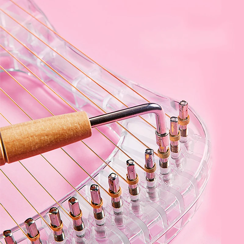 21 струнная миниатюрная деревянная лира-арфа профессионального фольклорного китайского традиционного мандолина-лиры подарок музыкальных инструментов.