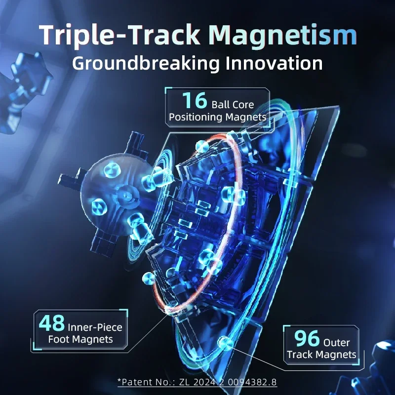 MOYU 4x4 Cube AOSU V7 Магнитный Magic 4x4x4 Профессиональная скоростная головоломка Детская