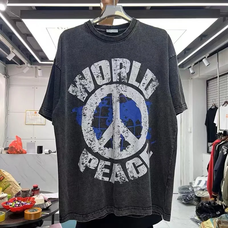 

Wash the old world peace shirt