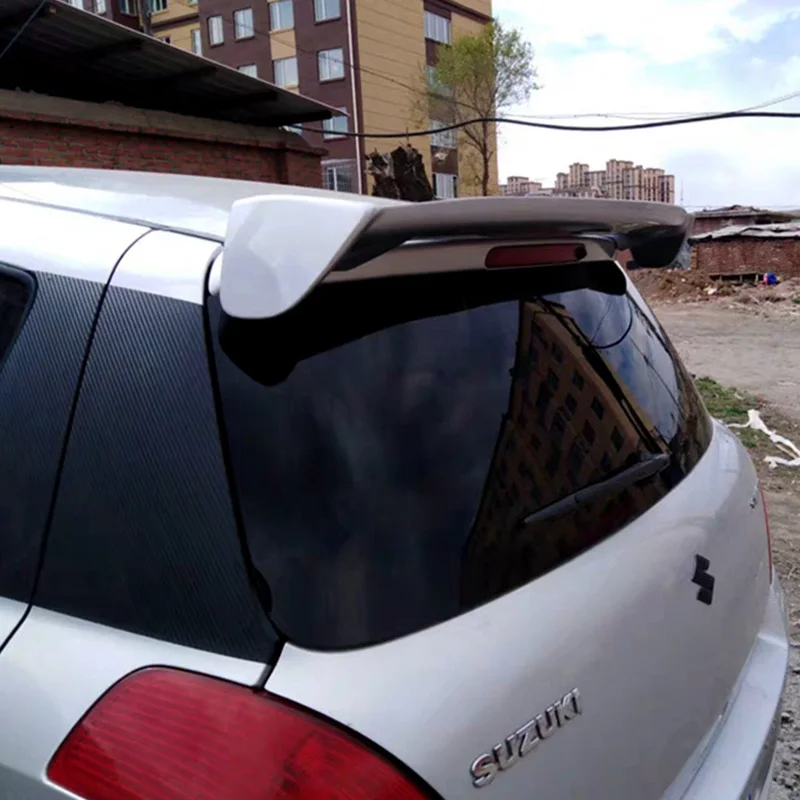 

Универсальный Спойлер для багажника Suzuki swiches, спойлер из АБС-пластика, углеродный вид, заднее крыло, комплект аксессуаров для кузова автомобиля 2006 - 2018