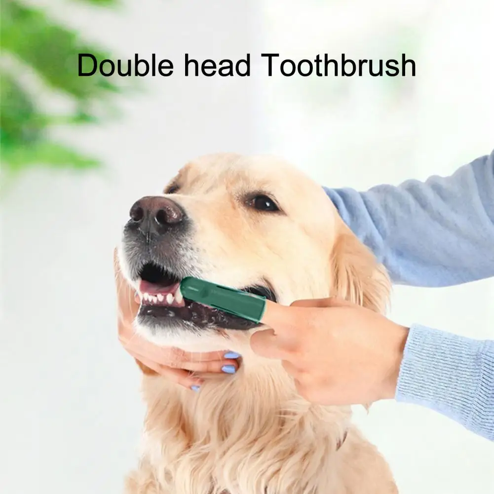 1 компл. Прочная зубная щетка для кошек легкая собак портативная удаления зубного